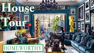 HOUSE TOUR  Inside A Maximalist New York City Townhouse [upl. by Assetnoc]