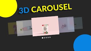 How to use 3D Carousel For Your Website  Materialize Carousel Tutorial [upl. by Repohtsirhc639]