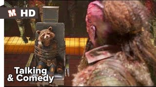 Guardians Of The Galaxy 2 Hindi Talking amp Comedy Scene [upl. by Nabla]