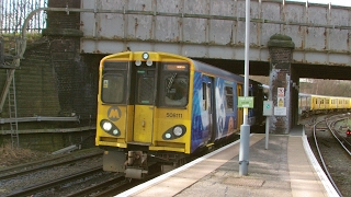 Half an Hour at 216  Birkenhead North Station 1022017  Class 507 508 terminus [upl. by Iruahs910]