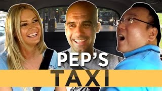 PEPS TAXI 2  GUARDIOLA SURPRISES MORE FANS [upl. by Auhsuj]