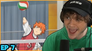 KARASUNO BEATS AOBA JOHSAI  Haikyu Episode 7 Reaction [upl. by Elana477]