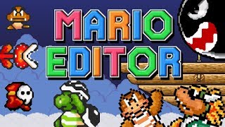 Mario Editor  ALL ENEMIES [upl. by Burlie]