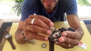 Changing A Fossil Watch Battery [upl. by Gradey]