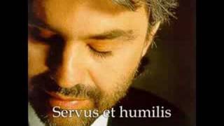 Andrea Bocelli Panis Angelicus [upl. by Irvin]