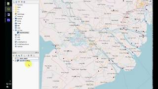 Overlay OSM Open street map layer in QGIS 3 [upl. by Yrtnej]