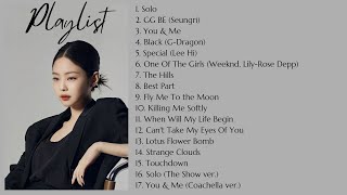 BLACKPINK JENNIE  SOLO amp COVER SONG PLAYLIST [upl. by Weinstock]