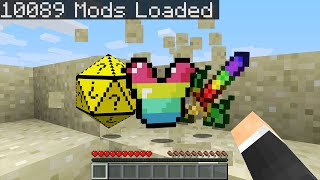 Minecraft Randomizer but with 10000 mods [upl. by Alejandra346]