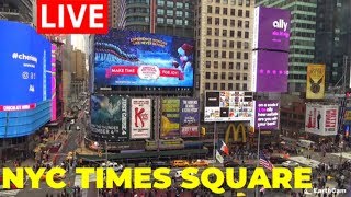 Live from NYCs Times Square  EarthCam [upl. by Schaefer]