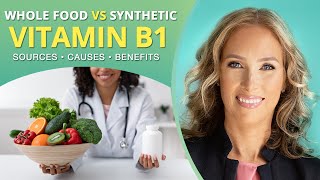 Whole Food vs Synthetic Vitamins  Vitamin B1  Dr J9 Live [upl. by Johnathan]