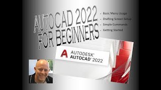 AutoCAD 2022 Getting Started in 2D for Beginners [upl. by Lorola]