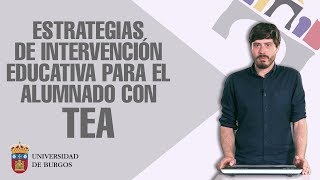 Estrategias de Intervención Educativa para Alumnado con TEA [upl. by Llorre]