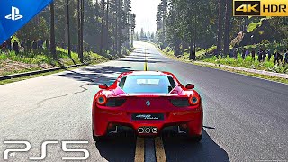 PS5 Gran Turismo 7 IS BEAUTIFUL  Ferrari 458 Italia Gameplay  Realistic Graphics 4K HDR 60FPS [upl. by Ulland367]