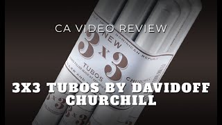 Davidoff 3x3 Tubos Review [upl. by Ailuj512]