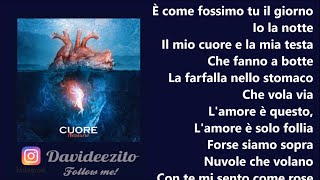 Nessuno  Cuore audio lyrics [upl. by Tamis]