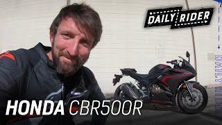 2020 Honda CBR500R Review  Daily Rider [upl. by Lerrehs]