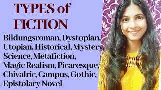 Types of Fiction in English Literature [upl. by Pauline]