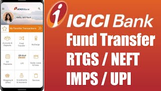 ICICI Bank RTGS  ICICI Bank NEFT  ICICI Bank IMPS  ICICI Fund Transfer [upl. by Elexa]