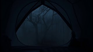 Overnight in a tent  Heavy thunder and rain sounds over the tent [upl. by Adrahs89]