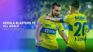 Kerala Blasters FC All Goals  Hero ISL 202223 [upl. by Adnuhsar]