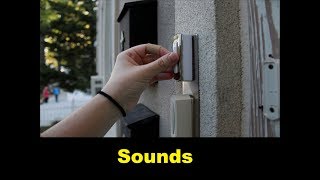 Doorbell Sound Effects All Sounds [upl. by Eruot]