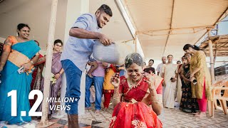 Pollachi Grand Wedding Film  Aishwarya amp Madhu Aravindh  Moments By Goutham [upl. by Annamarie]