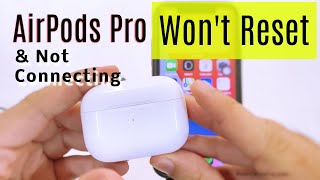 Fix AirPods Pro Wont Reset Or Connect issues in 2025 101 Solved [upl. by Marice984]