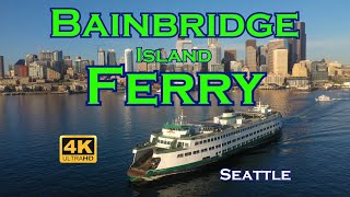 Bainbridge Island Ferry  Seattle to Winslow [upl. by Akemot]