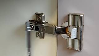 How To Adjust Your Kitchen Door Hinges [upl. by Adnar]