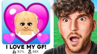 Surprising Girlfriend With Her OWN Roblox GAME [upl. by Zitella]