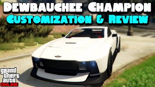 Dewbauchee Champion Customization amp Review  GTA Online [upl. by Cassius]