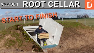 Underground ROOT CELLAR [upl. by Aihcrop]