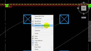 How to add and remove object in Block AutoCAD  NTD [upl. by Ahsiet]