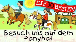 🏞️ Besuch uns auf dem Ponyhof  Kinderlieder zum Mitsingen und Bewegen [upl. by Anoiuq]