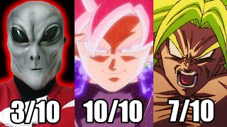 Ranking Dragon Ball Super Villains [upl. by Esinrahs272]