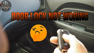 How to Diagnose a Door Lock Actuator [upl. by Boiney811]