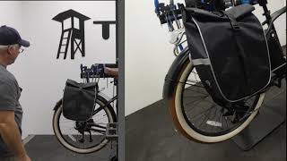 How to Install Pannier bags on a Bike [upl. by Lunnete]