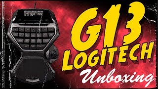 Logitech G13 Advanced Gameboard Unboxing amp First Looks [upl. by Camarata]