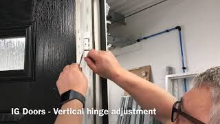 Vertical Hinge Adjustment [upl. by Eanerb]