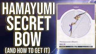 Hamayumi The New Crafteable 4Star Bow  Genshin Impact [upl. by Nylhtiak125]