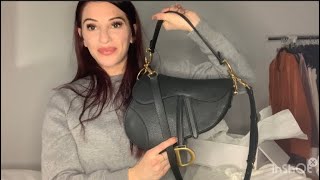 UNBOXING DIOR SADDLEBAG [upl. by Alliehs]