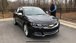 2019 Chevrolet Impala Premier Review Features and Test Drive [upl. by Armallas]