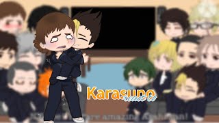 Karasuno react toâ€¦ 30 II Haikyuu II [upl. by Waddington]