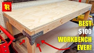 BEST DIY WORKBENCH BUILD EVER [upl. by Ramsdell]