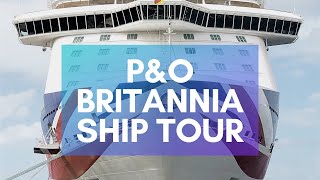 PampO Britannia Ship Tour [upl. by Siddon]