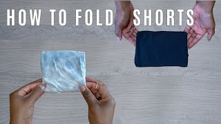 How to Fold SHORTS  Judi the Organizer [upl. by Volny]