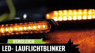 Motorrad LED Lauflichtblinker  Vergleich  Radical Racing [upl. by Kitty716]