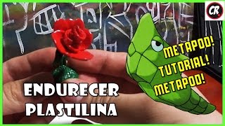 Endurecer la plastilina  Tutorial [upl. by Ulani591]