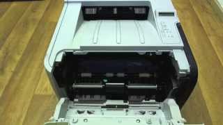 HP Laserjet P2055  Changing the cartridge [upl. by Acira]