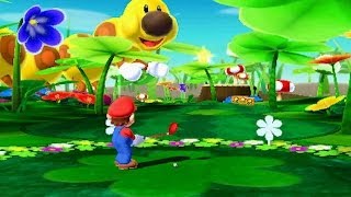 Mario Golf World Tour Walkthrough  Wiggler Park Challenges  Star Coin Collector 1 3DS [upl. by Noskcire]